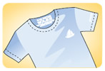 Etiketsiz Baskı T-Shirt